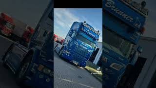 BrunnerTransporte scania scaniav8 spedition truckspotting truckspotter [upl. by Aryamoy639]