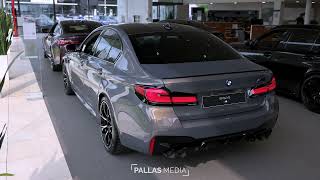 BMW M5 COMPETITION  Wild Sedan in detail [upl. by Dnaletak758]