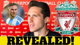 🚨 MAC ALLISTER REVEALS LIVERPOOL VERDICT ON CHIESA SIGNING LIVERPOOL NEWS [upl. by Demmahum649]