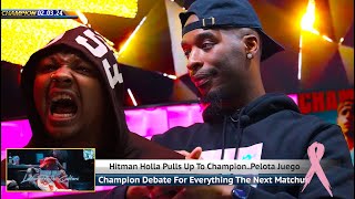 HITMAN HOLLA quotHE CANT BE KING OF PERFORMANCEquot  MS HUSTLEJAZ POSSIBILITIES  PART 4  CHAMPION [upl. by Solorac]