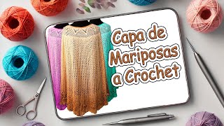 ✨ ¡No podrás Creer lo FÁCIL que es Tejer a Crochet Esta Capa [upl. by Weingarten]