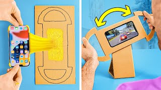 Cardboard Gadgets No Way 😰 Easy Cardboard DIY 📦 [upl. by Ecirahs980]