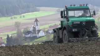 Unimog I Feingrubbern mit MBUnimog Agrar U 2100 [upl. by Comstock80]