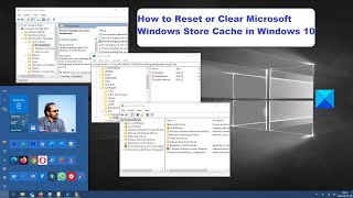 How to Reset or Clear Microsoft Windows Store Cache in Windows 10 [upl. by Lleruj]