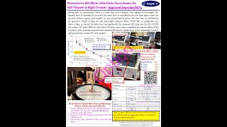 USA Piezo Berlincourt d33 meter with force sensor for soft materials PVDF nanocomposites [upl. by Yleak]