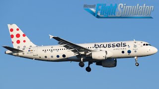 رحلة طيران بروكسل افتراضية MSFS2020 Flight No BEL2103 From EBBR TO EGLL quotVATSIM Online quot [upl. by Aimas]