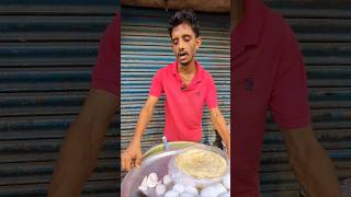 রাজু দার বিখ্যাত Unlimited তরকারি shortsyoutube food porota pocketporota streetfood [upl. by Einnad]