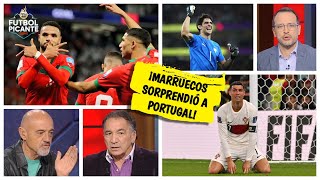 HISTÓRICO Marruecos elimina a Portugal a Cristiano y consigue el pase a las semis  Futbol Picante [upl. by Bik]