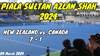 PIALA SULTAN AZLAN SHAH 2024 II NZEALAND vs CANADA [upl. by Aileme638]