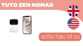 BEABA  Instructions for use  ZEN NOMAD baby monitor [upl. by Nyrrad]