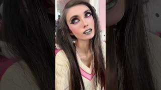 Beetlejuice Makeup Tutorial 🪲💜 [upl. by Airod]