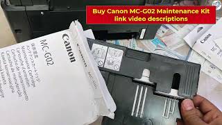 How to Fix Canon G3420 Printer Error Code 1726Canon Printer Support Code 1726 repair Maintenance [upl. by Ahseena206]