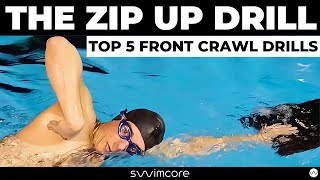 Perfect Your Front Crawl Technique 5 Essential Drills [upl. by Llenod]