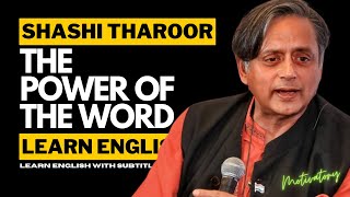 ENGLISH SPEECH  SHASHI THAROOR  The Tharoor Guide To Indian English  ENGLISH SUBTITLES [upl. by Dick]