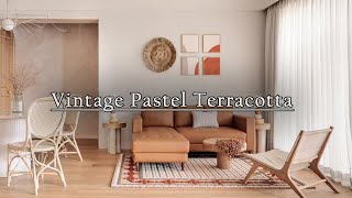 House Tour Interior Design With The Beauty Of Earth Tone Pastel [upl. by Assylla]