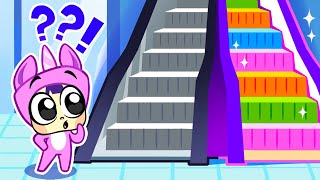 Oh No 😢 Family Got Lost in the Mall 🛒 Educational Cartoons for Kids 📚 [upl. by Tu]