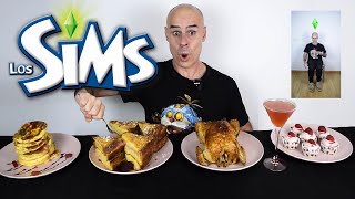 ¿Cómo Sabe el Menú de los SIMS en la Vida Real 🥞🥪 [upl. by Frohman]