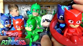 PJ Masks Toy Hunt Surprise  Official Toys Unboxed [upl. by Rivi]