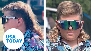 Mullet Championships hosting best mullet contests  USA TODAY [upl. by Carol-Jean259]