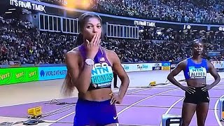 Gabby Thomas Wins Women’s 200M Final🔥🔥 Paris 2024 Olympics [upl. by Imtiaz610]