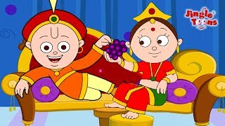 Ek Tha Raja Ek Thi Rani  Pyasa Kauwa amp More Best Hindi Songs By JingleToons [upl. by Airun]