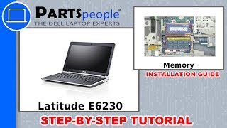 Dell Latitude E6230 P14T001 Memory Replacement  HowTo Video Tutorial [upl. by Gittle]