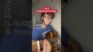 Top 5 Underplayed Songs [upl. by Mercer92]