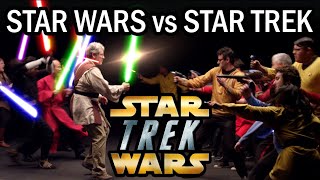 Star Trek vs Star Wars Battle A Balanced Perspective [upl. by Noyad872]