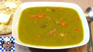 Split Pea Soup  How To Make Split Pit Pea and Ham Soup [upl. by Busby]