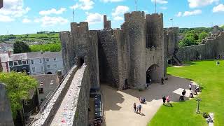 Pembroke Castle Pembroke Pembrokeshire Wales 2022 [upl. by Roxanne]