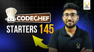 CodeChef Starters 145  Video Solutions  Smart Interviews [upl. by Lairbag]