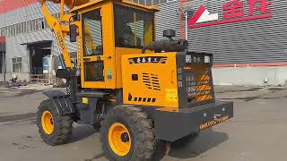 Construction Works 03081215 Ton Front End Loader Wheel Loader [upl. by Leynwad]