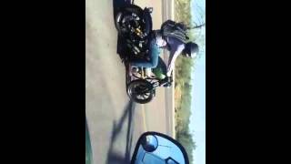 Yamaha bolt Bassani radial side sweepers [upl. by Nimaj]