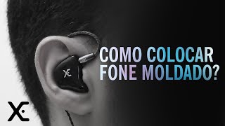 COMO COLOCAR FONE MOLDADO [upl. by Pasol]