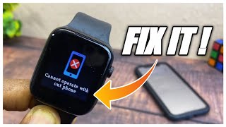 How to Fix Cannot Operate Without Phone  Hryfine M2 Wear FitPro [upl. by Sachs]