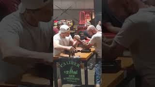 Gumar Tabtakh vs George armwrestling [upl. by Ytsrik]