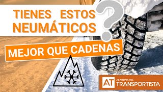 ¿QUÉ NEUMÁTICOS USAR PARA NIEVE  Estos son mejores que las cadenas ¿los tienes [upl. by Notwal]