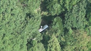 マイクロバス転落１人死亡 １１人けが、長野県木島平村 [upl. by Eiclud]