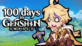 I Played 100 Days of Genshin Impact [upl. by Delija]