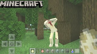 SCP096 addon AI test  Minecraft BE PE [upl. by Elayne]