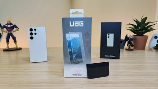 Galaxy S23 Ultra Screen Install 1 UAG Film [upl. by Kulda]