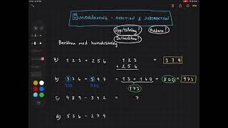 Huvudräkning  addition amp subtraktion [upl. by Raddy]