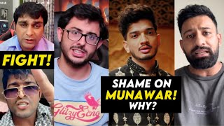 SHAME ON MUNAWAR FANS ANGRY😡 Joginder vs Elvish Yadav’s Friend HUGE LIVE DEBATE Rajat Dalal… [upl. by Attenwad]