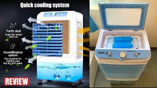 Unboxing Lecon 30L Evaporative Air Cooler  Beat the Heat ☀️ and Stay Cool ❄️  Review [upl. by Haelak]