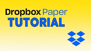 DropBox Paper Tutorial [upl. by Marpet]