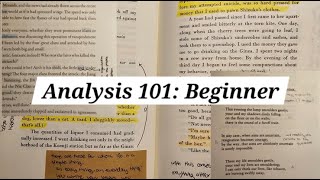 A beginners guide to Critical Literary Analysis [upl. by Melas]