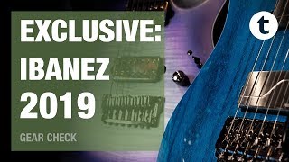 New Ibanez Electric Guitars  NAMM 2019  Thomann [upl. by Elleirbag]