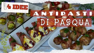 4 Antipasti di Pasqua parte2 Ricette facili e veloci degli stuzzichini pasquali senza glutine [upl. by Adnuahsor]