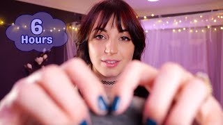 6 Hours of ASMR Tapping amp Scratching  Whispered [upl. by Anniahs]