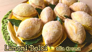 LIMONI DOLCI alla Crema Sweet Lemon  Tutti a tavola [upl. by Atnom844]